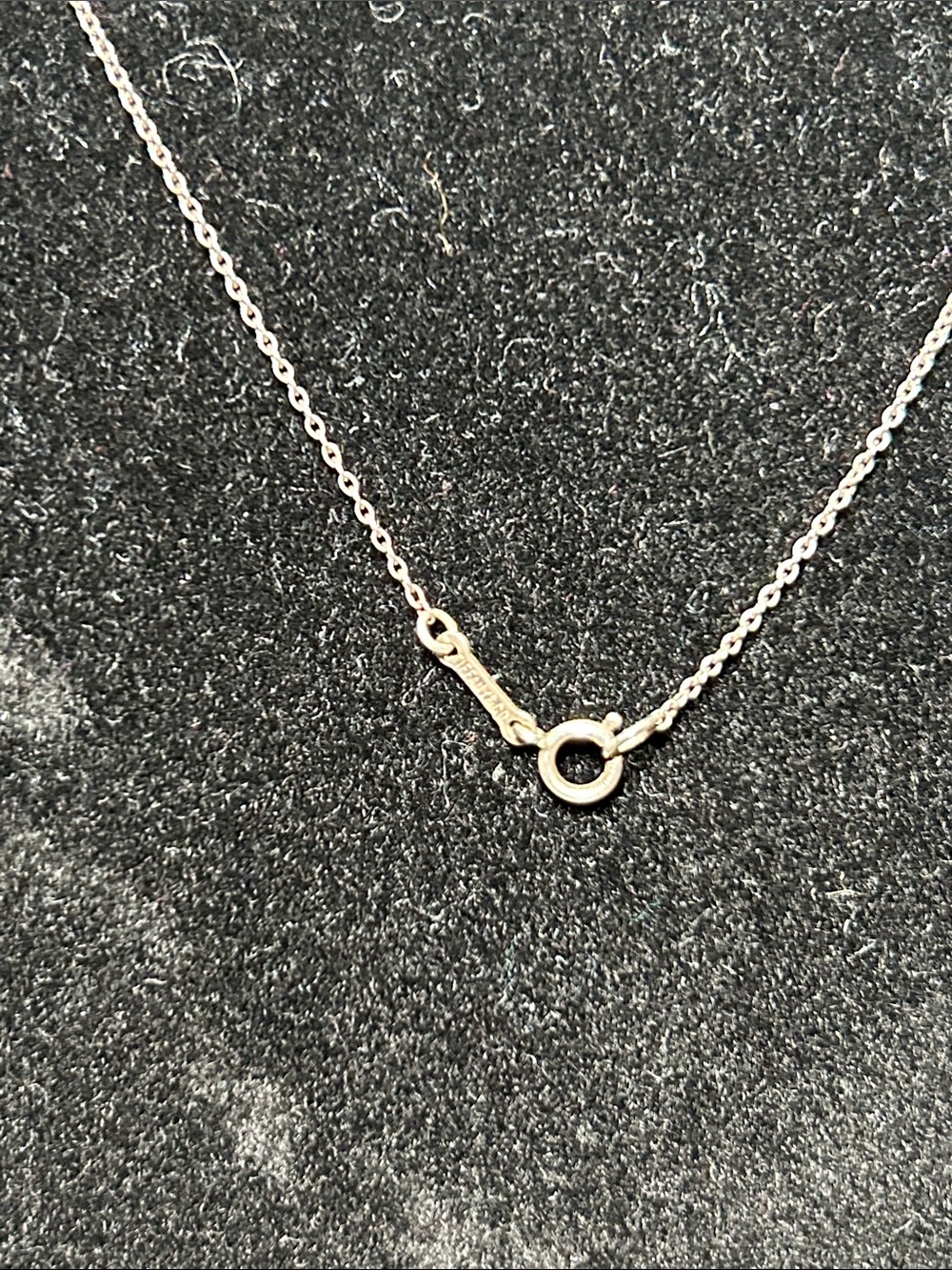 436. Tiffany & Co  ElsaPeretti Double Loop Necklace - Picture 3 of 4